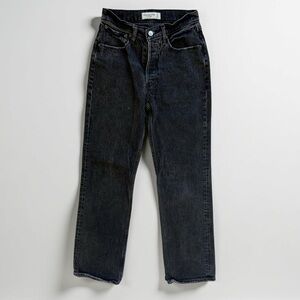 Abercrombie 90s low rise baggy black jeans